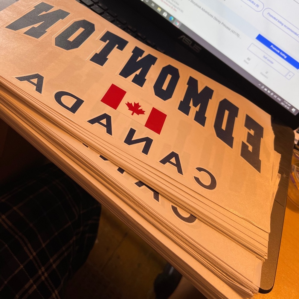 100 Edmonton t shirt prints